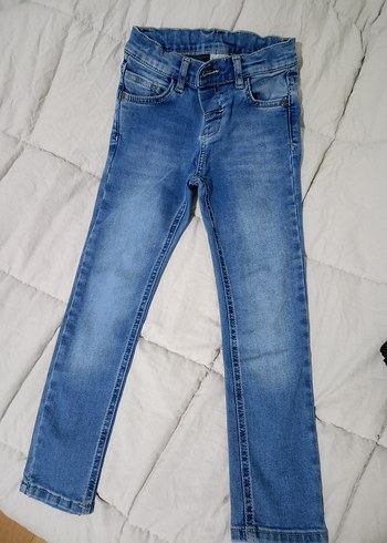 Erkek Çocuk Mavi Denim Pantolon