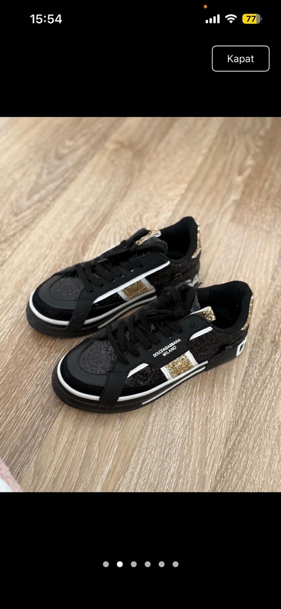 Dolce gabbana simli ayakkabı - Görsel 2