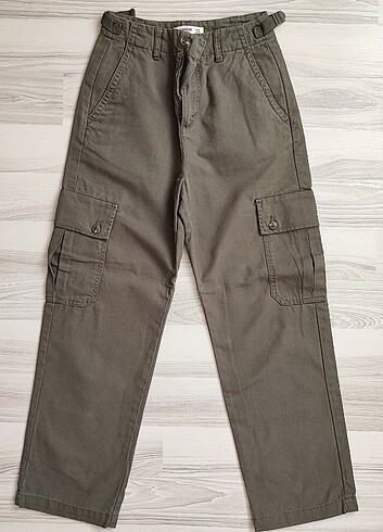 PULL&BEAR KARGO HAKİ PANTALON