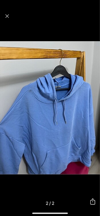 Diğer Mavi oversize sweat