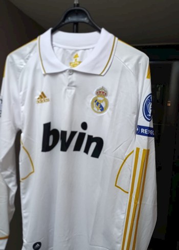 Erkek Beyaz Uzun Kollu Fitted Jersey