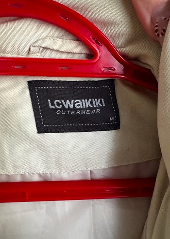 Bej Düğmeli Kadın Trençkot - Görsel 2