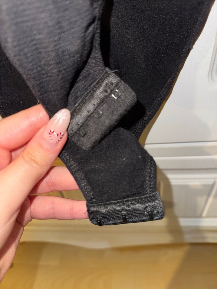 Siyah Kadın Body - Görsel 4