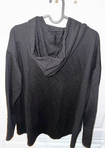 NYC Baskılı Siyah Kadın Sweatshirt - Görsel 3