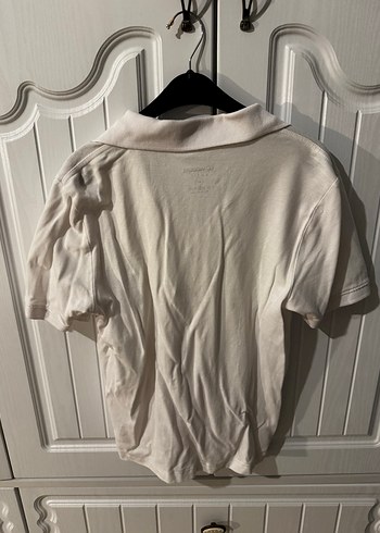 Lc Waikiki Beyaz Polo Yaka Tişört - Görsel 4