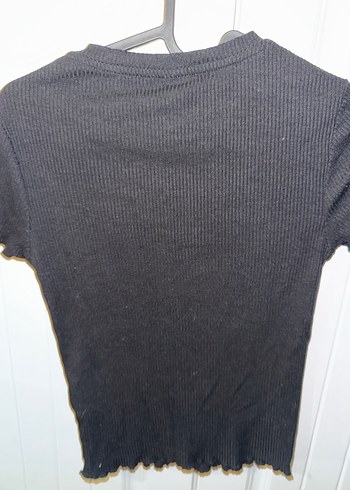 Siyah Crop Üst - Görsel 4