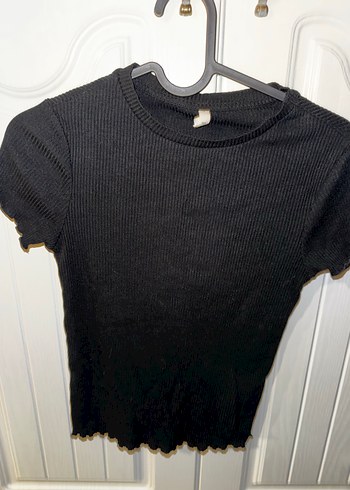 Siyah Crop Üst - Görsel 3