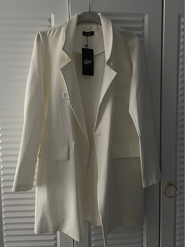 Uzun blazer ceket