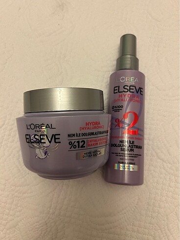 L'Oréal Paris Loreal elseve sac maskesi alana serum bedava