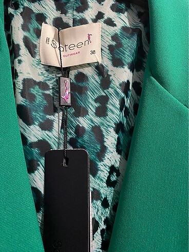 Saten Blazer ceket