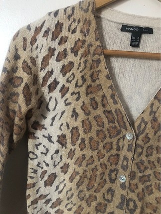 Mango Mango Marka Leopar Hırka