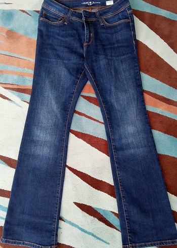 Diğer Kadın Mavi Denim Midi Boy Kot Pantolon