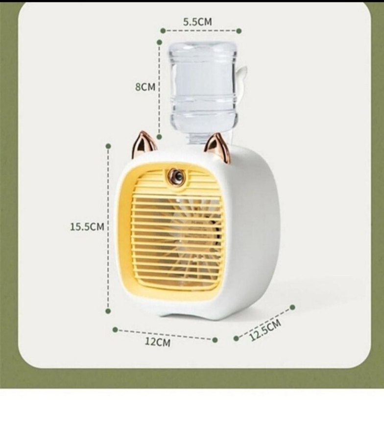 Mini Masaüstü Buharlı Fan - Görsel 2