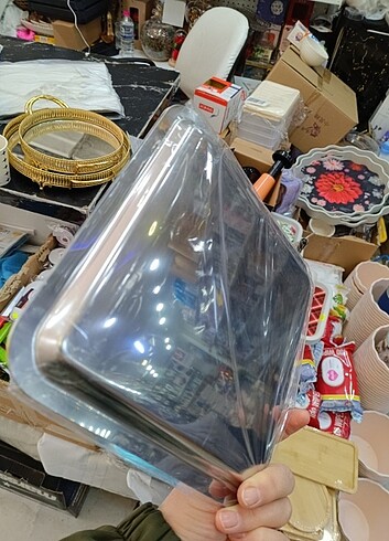 Paslanmaz Çelik Sunum Tepsisi  - Görsel 3