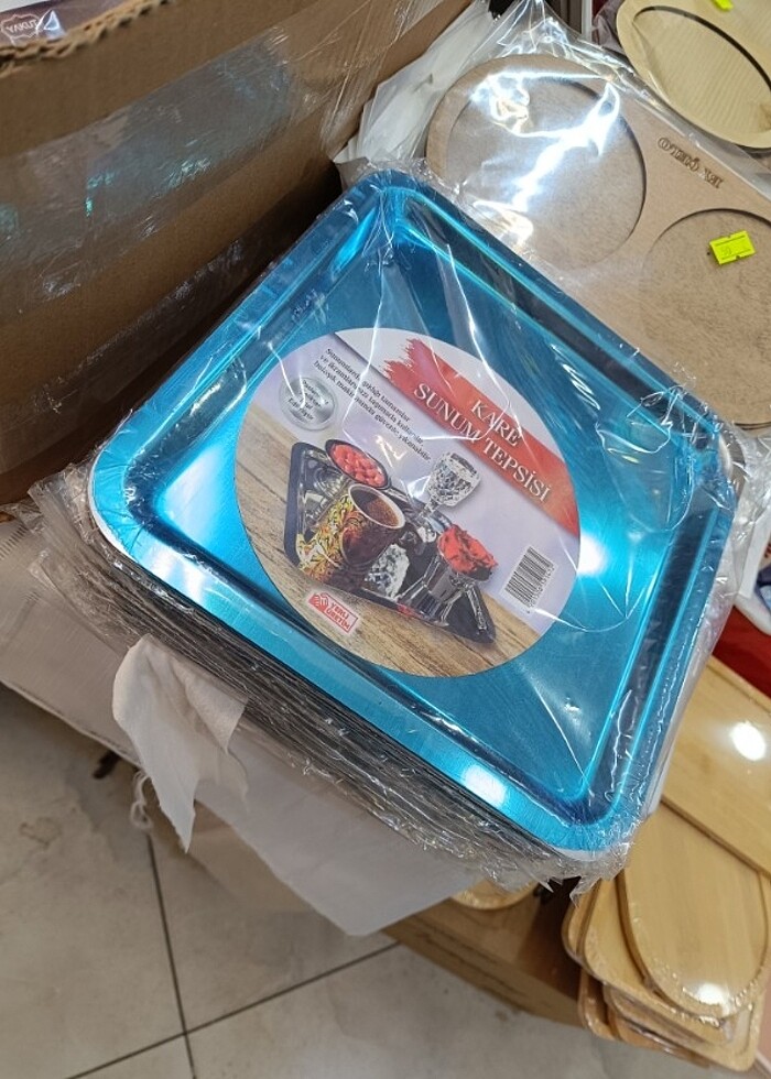 Paslanmaz Çelik Sunum Tepsisi  - Görsel 4