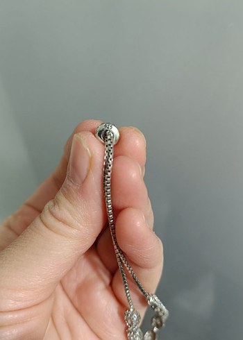 925 ayar Gümüş Bileklik - Görsel 5