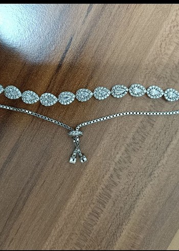 925 ayar Gümüş Bileklik - Görsel 2