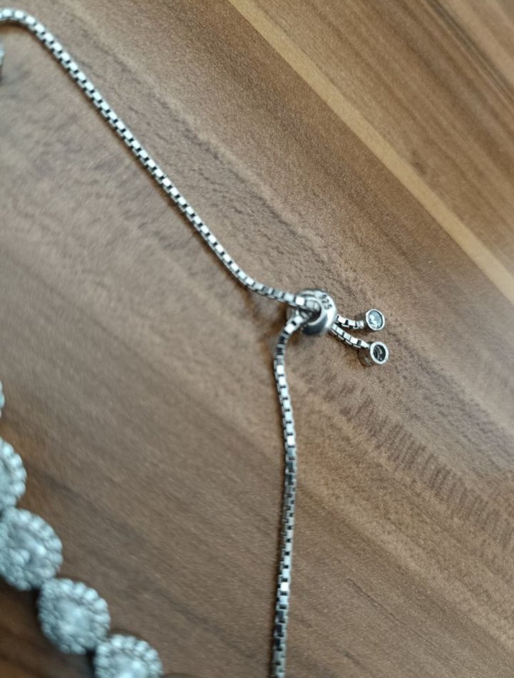 925 ayar Gümüş Bileklik - Görsel 3