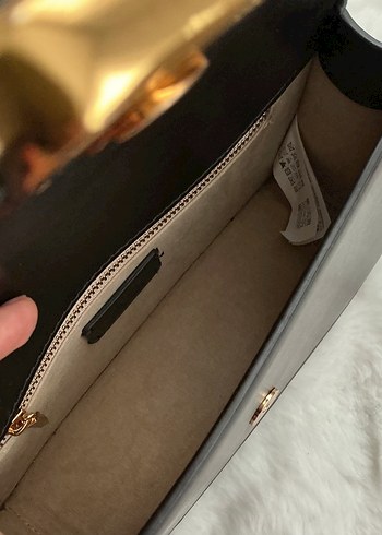 Zara Acıkahve Deri Kadın Çanta - Görsel 3