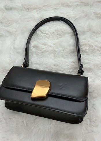 Zara Acıkahve Deri Kadın Çanta - Görsel 2