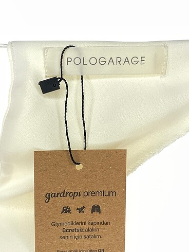 universal Beden beyaz Renk Polo Garage Kısa Elbise %70 İndirimli.