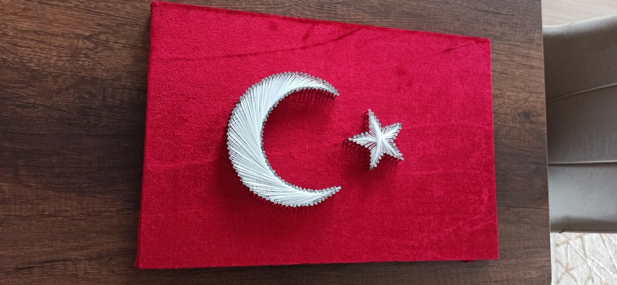 Nakışlı Püsküllü Kadın Broş - Görsel 2