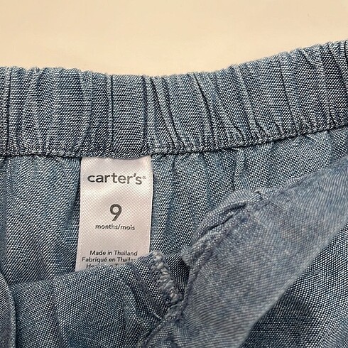 6-9 Ay Beden Carters şort