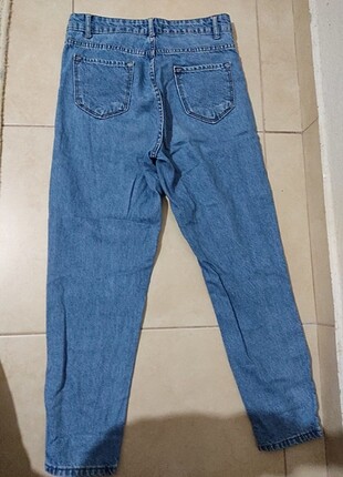 Yüksek bel mom jean - Görsel 4