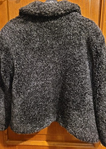 Fendi Gri Kısa Kürk Kadın Mont - Görsel 2