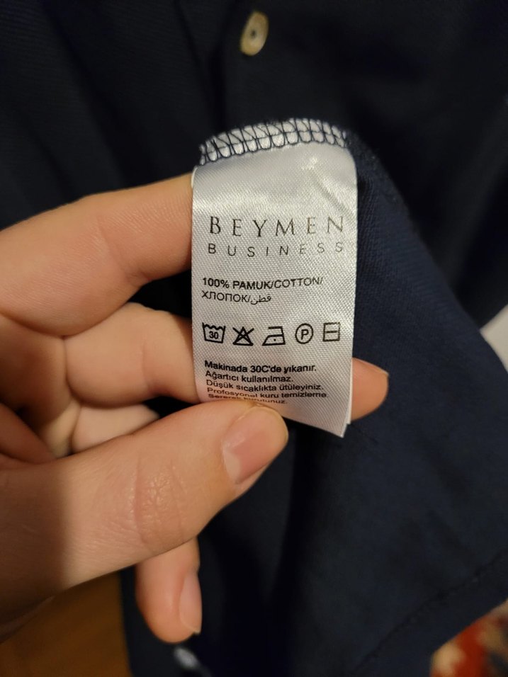 Beymen Lacivert Polo Tişört - Görsel 5