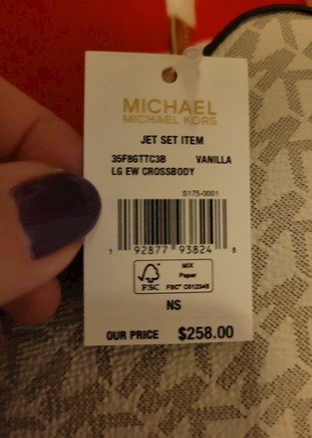 Michael Kors Baskılı Kadın Çapraz Çanta - Görsel 8