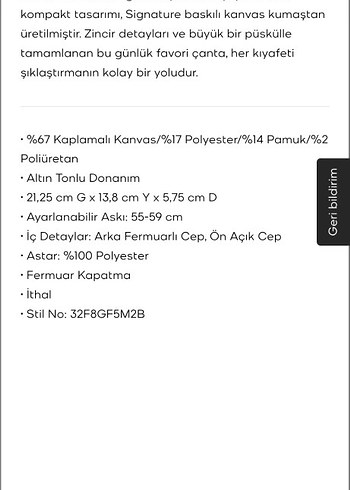 Michael Kors Baskılı Kadın Çapraz Çanta - Görsel 3