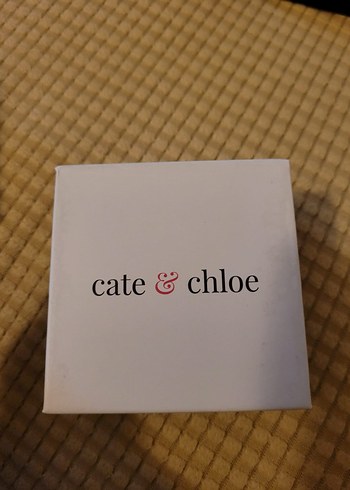 Cate & Chloe Beyaz Altın Kaplama Kolye - Görsel 5
