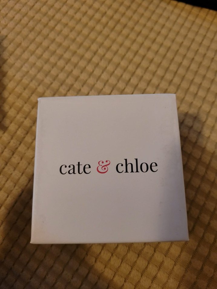 Cate & Chloe Beyaz Altın Kaplama Kolye - Görsel 5