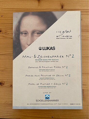 LUKAS 47 Adet A4 ÇİZİM KAĞIDI
