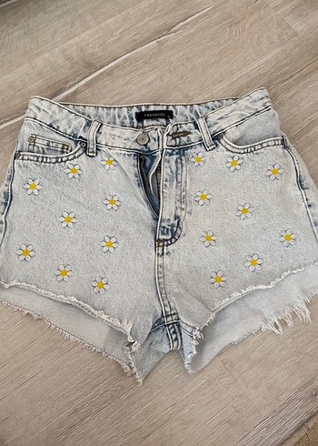 Jean Mini Şort