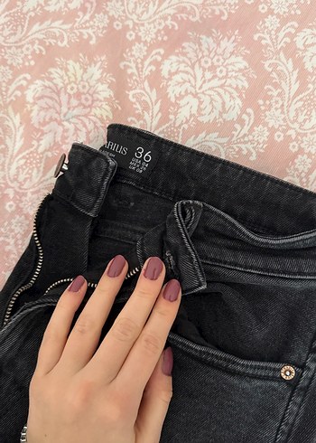 Stradivarius siyah jeans - Görsel 2