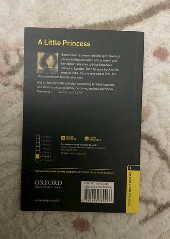 A Little Princess - Frances Hodgson Burnett - Görsel 2