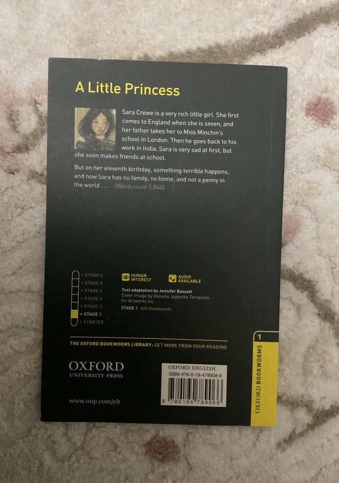 A Little Princess - Frances Hodgson Burnett - Görsel 2