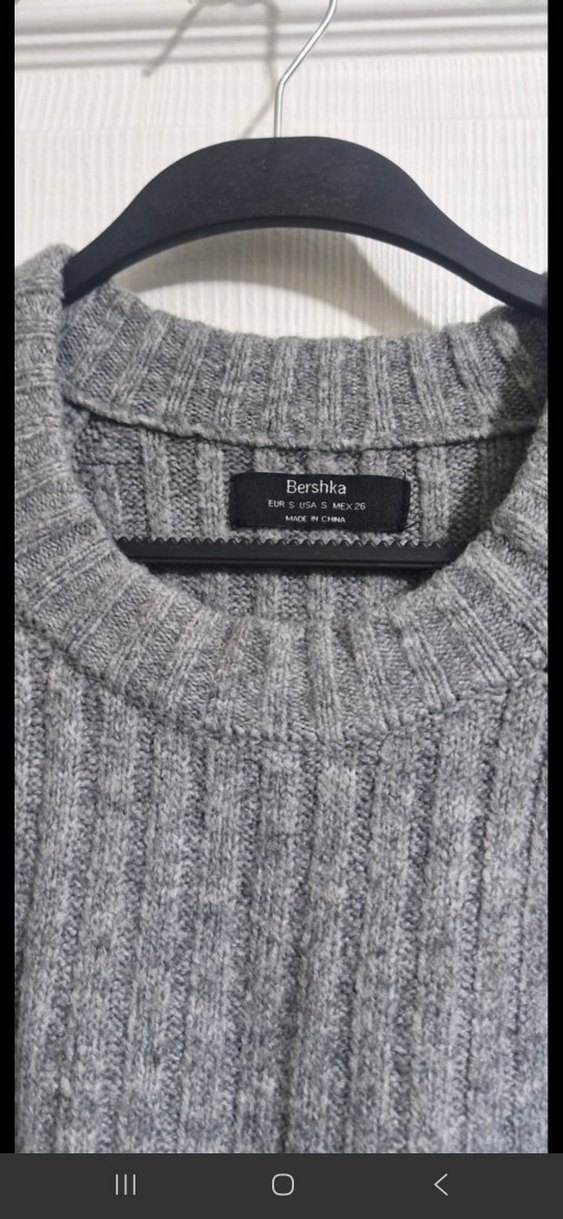 bershka tunik kazak elbise - Görsel 3