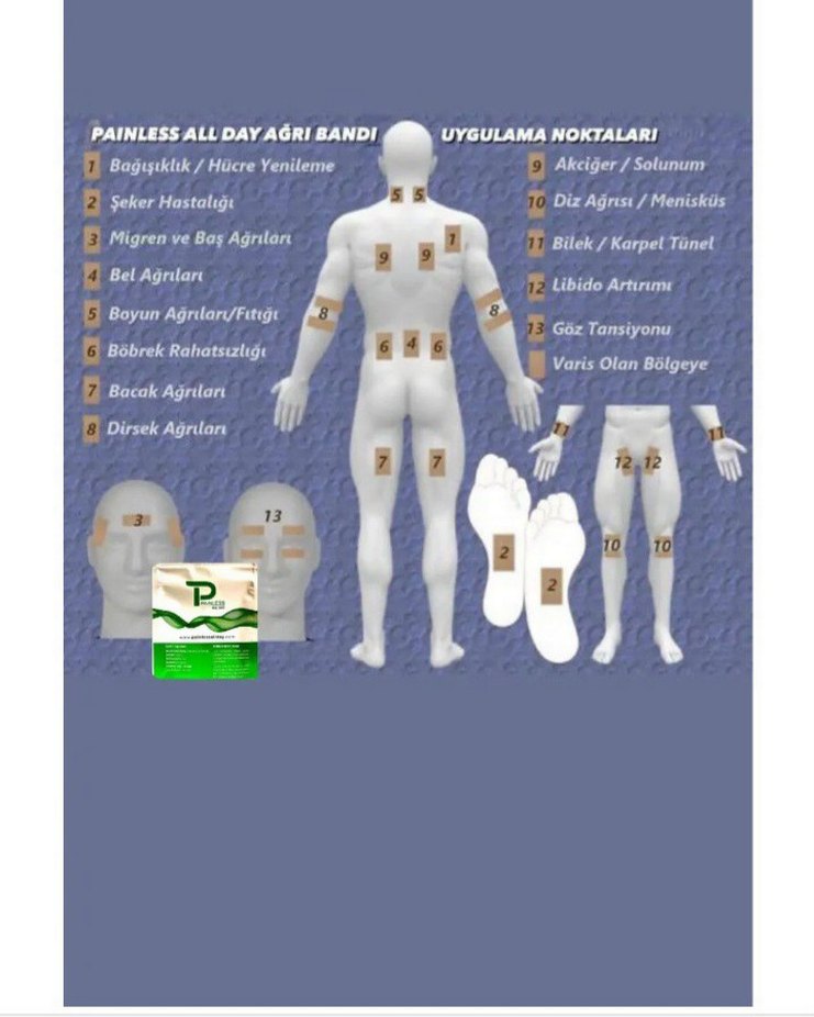 AĞRI BANDI 5'li Paket - Görsel 2