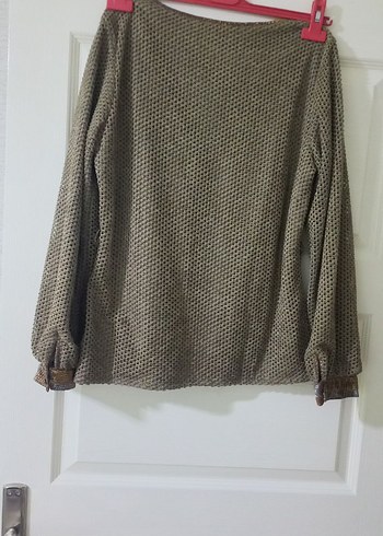 Bohem Tarzı Kadın Örgü Kazak - Görsel 4