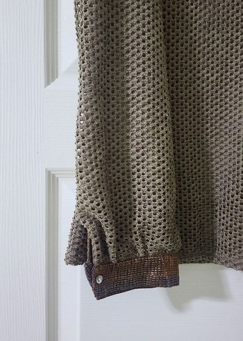 Bohem Tarzı Kadın Örgü Kazak - Görsel 3