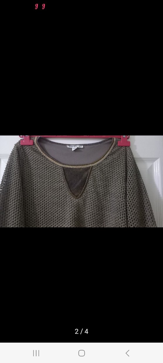 Bohem Tarzı Kadın Örgü Kazak - Görsel 2