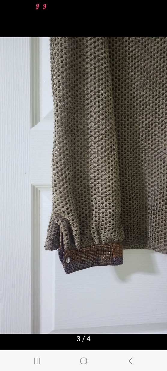 Bohem Tarzı Kadın Örgü Kazak - Görsel 3