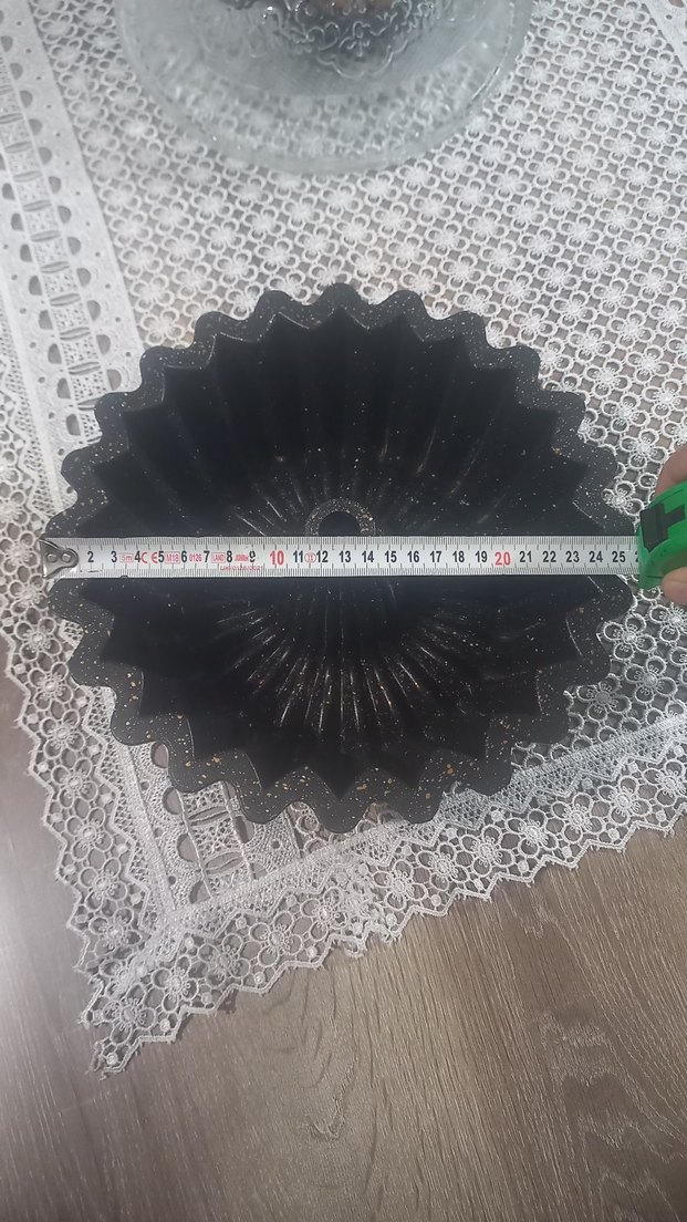 Koyu Siyah Kek Kalıbı - Görsel 4