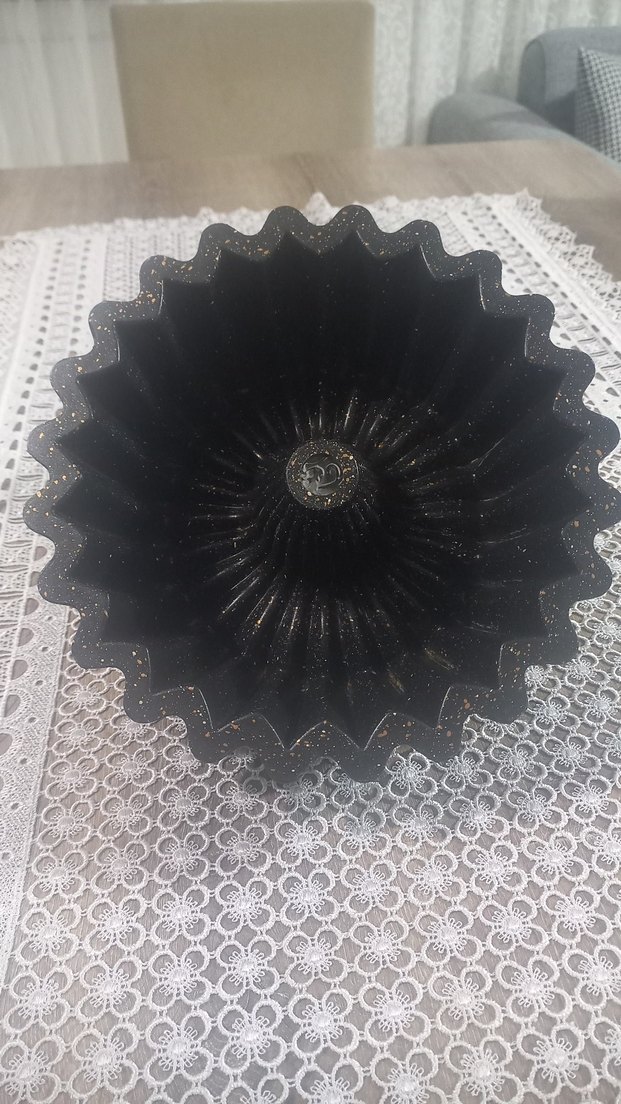 Koyu Siyah Kek Kalıbı - Görsel 3