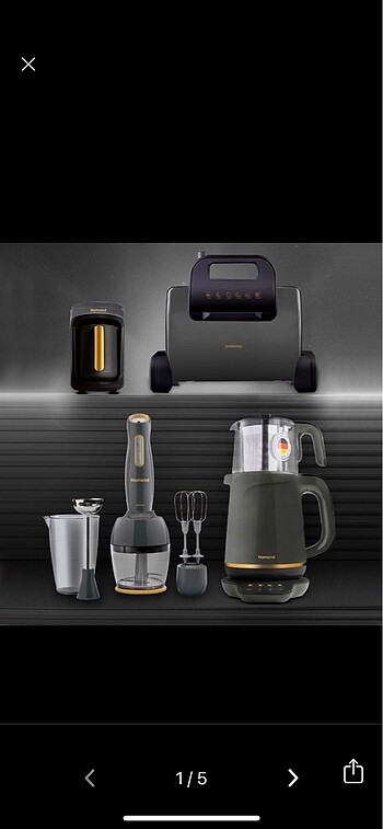 Homend Gold Serisi Elektronik Set