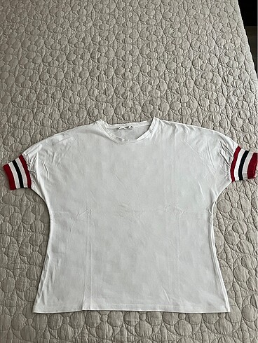 Mango Beyaz Tshirt