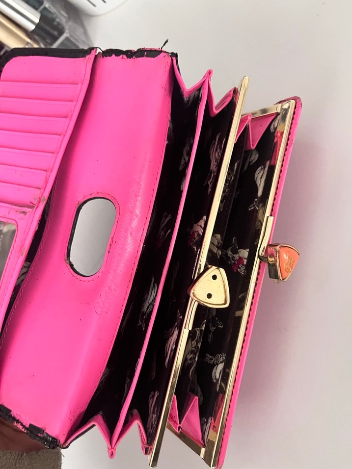 Siyah Deri Tokalı Kadın Portföy Çanta - Görsel 5